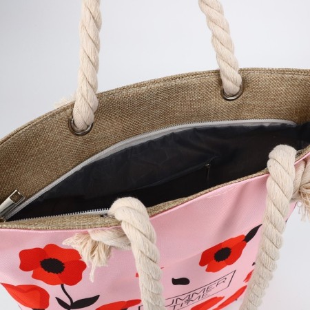 Women's beach bag "Summer Time", 35x40 cm-5