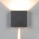 Street lamp Mantra Davos, Led, 1830lm, 3000k, 150x100x150 mm, matte black color