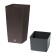 Kashpo Rato Square, 2 subjects: internal and outer capacitance, 14 and 35 liters, color Venge