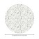 The tablecloth “Spring Garden”, round, oxford, elastic band, size 120x120 cm, diameter 75-100 cm