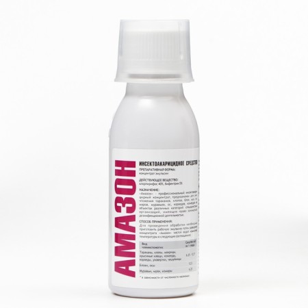 Amazon concentrate, from cockroaches, bugs and other insects, a plastic bottle of 100 ml.