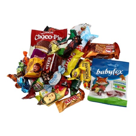 New Year. Gift set of sweets "Smeshariki", 500 g-5