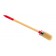 Round bison 01501-25, light bristles, wooden pen, No. 4, 25mm