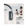 Wireless headphones RX-8, full-size, microphone, BT 5.3, AUX, 400 mAh, black
