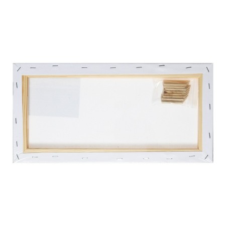 Canvas on a subframe of 1.6x20x40 cm, cotton 100%, acrylic soil, medium -grained, 380g/m²-6