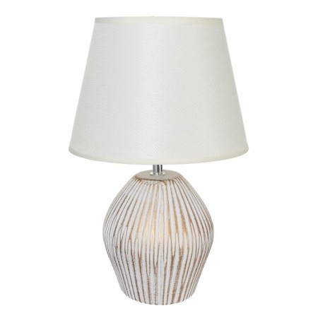 Table lamp 16615/1gy E14 40W white 22x22x35 cm Risalux 6258676-6