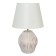 Table lamp 16615/1gy E14 40W white 22x22x35 cm Risalux 6258676