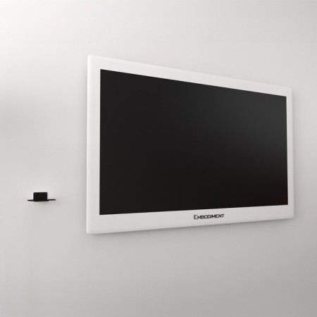 Bracket for PlayStation5, hidden installation, thickness 3 mm, wall, black-1