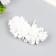 Flowers for decorating "cloud" white 1 bouquet = 12 colors 8 cm