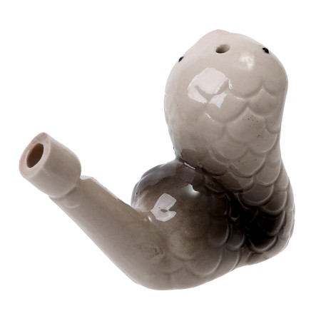Ceramic whistle "Black Snake", 3.5 × 7.5 × 5.5 cm-4