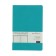 Diary Leduced A5, 136 MEGAPOLIS FLEX sheets, artificial leather cover, block 70 g/m2, sea wave