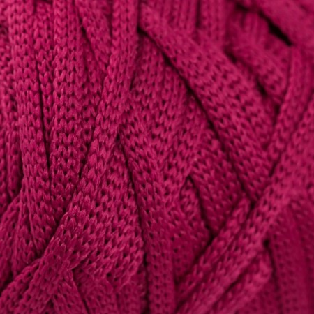 Knitting cord 100% polyester, width 3 mm 100m (plum)-3