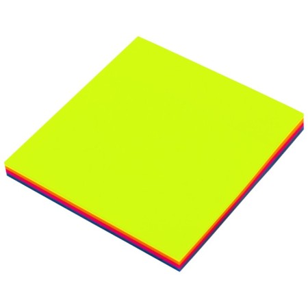 Block with a sticky edge 76*76mm Brauberg 100l plastic, 4 colors 115208-1