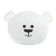 Pillow on the headrest Matech Mimimish Line, 33 x 31 x 10 cm, white