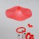 Wind music plastic "Heart" 4 tubes 11 figures 50 cm