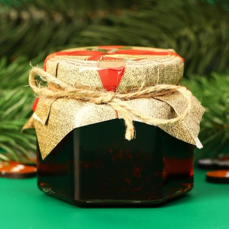 Jam, pine cones, New Year, 100 ml-1