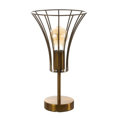 Board Lamp "Chilly" E27 40W gold 18x18x29cm Risalux-5