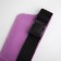 Lightning waist bag, reflective elements, lilac color