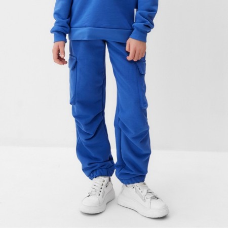 Children's pants Minaku, Blue color, height 110 cm