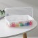 Storage basket with a “pencil” lid, 20.5 × 14 × 4.6 cm
