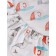 Bowing sheet "Ball", size 140x200x25 cm