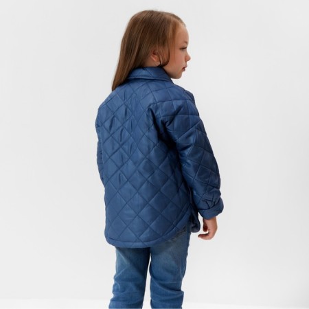 Children's jacket KAFTAN p. 32 (122-128 cm), blue-5