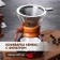 Kemax for Columbus Coffee, 400 ml, 13 × 11 × 17 cm, glass, transparent