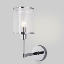 Wall lamp EUROSVET INARI 60144/1, E14, 1x60W, 232x120x315 mm, chromium color