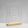 Circle decoration stand, 3 rows, 7 × 29.5 × 26 cm, white color