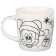Set of mug for coloring with a Christmas tree, 300 ml "New Year!", Mickey Mouse and his friends