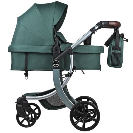 Stroller transformer Farfello Aimile Original New Silver, evergreen color-2