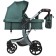 Stroller transformer Farfello Aimile Original New Silver, evergreen color