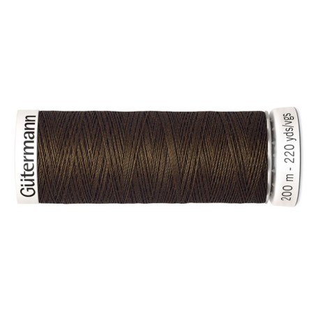 SEW-HALL thread for all materials, 200 m, 748277 (816 chestnut)