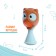 A rattle with a teether "Owl"