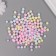 Decor for creativity Foam "Assorted balls" pastel set 10 grams