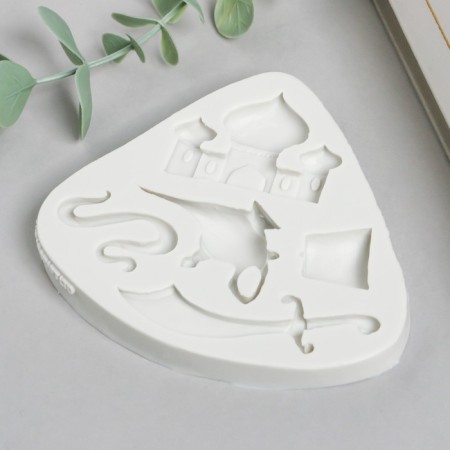 Mold Silicon "Arab Tale" 5 items 1x9x10 cm-1