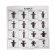 Clips and fasteners, 16 types, set 625 pcs