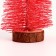 New Year's decor "Fir tree in pink with sparkles" 8 × 8 × 20 cm