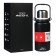 Thermos, 1.1 l, the Master K trail, with a mug, retains heat up to 12 hours, black