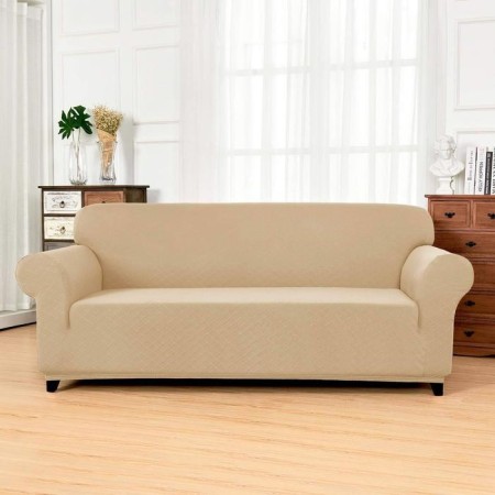 Czech on the sofa "Iliana", double, color milk-1