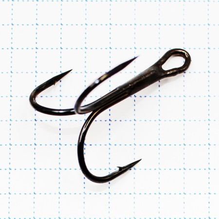 The hook KOI O’Haughnessy Treble, size 20 Ints, BN color, tee, 5 pcs.