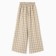 Women's pants Minaku: Casual Collection, Beige Cage color, size 44