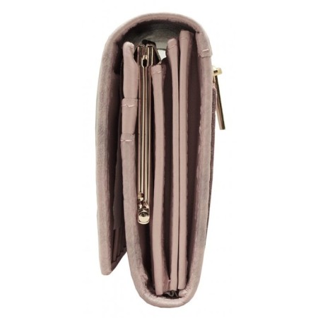 Purse with frame lock XL Nice, pink color-2