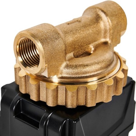 Circulation pump Rommer Comfort, 7 watts, pressure 1.2 m, 8.3 l/min, for hot water, brass body.-3