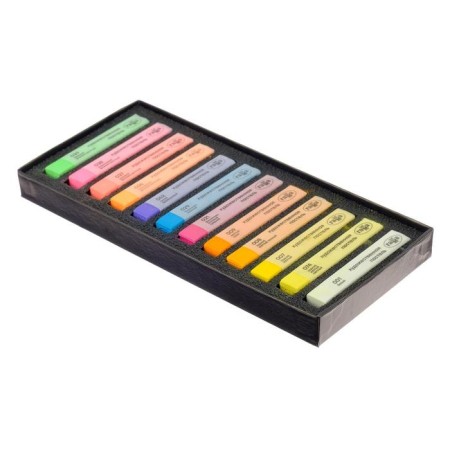 Pastel dry, set of 12 colors, "Gamma" "Old Master", bright colors /Korea /-3