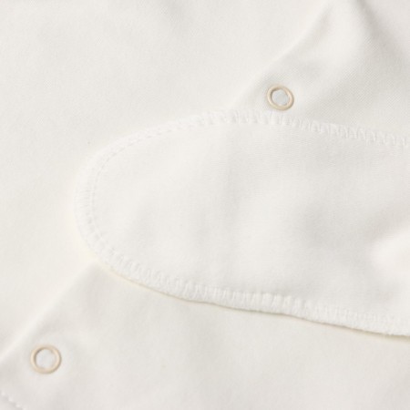 Blouse with closed handles, milk/bears, height 62 cm-2