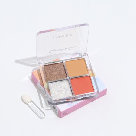 Palette of shadows for eyelids, 4 colors-1