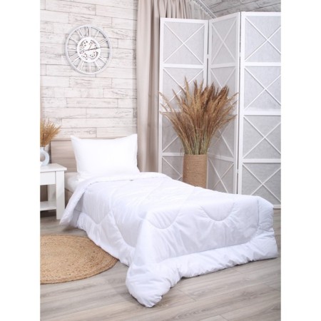 Blanket 2 joint venture with carbon thread, size 172x205 cm