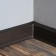 Floor skirting board 55mm "decoration", 303 wenge dark 2.2m
