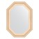Mirror in the baguette frame, old gypsum 82 mm, 55x75 cm